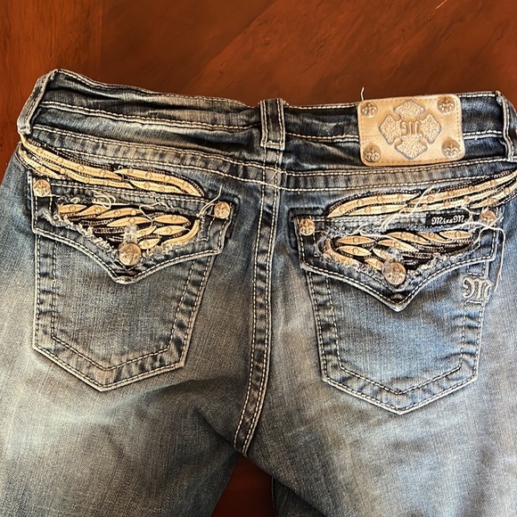 Miss Me Boot Cut Jeans - Picture 3 of 5